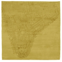 Lower Manhattan No.2 - Bamboo Yellow Rug