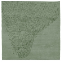 Lower Manhattan No.2 - Seagrass Green Rug