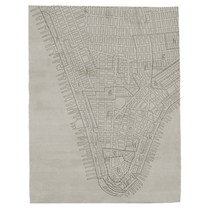 Lower Manhattan - Beige Rug 