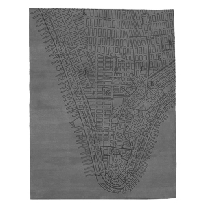 Lower Manhattan - Dark Grey Rug 