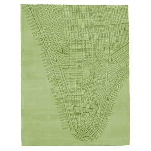Lower Manhattan - Pale Rug 