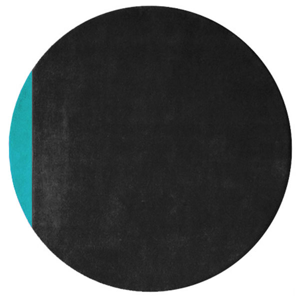 Pinar del Rio - Atoll Blue & Black Rug 