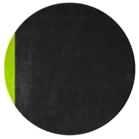 Pinar del Rio - Lime & Black Rug