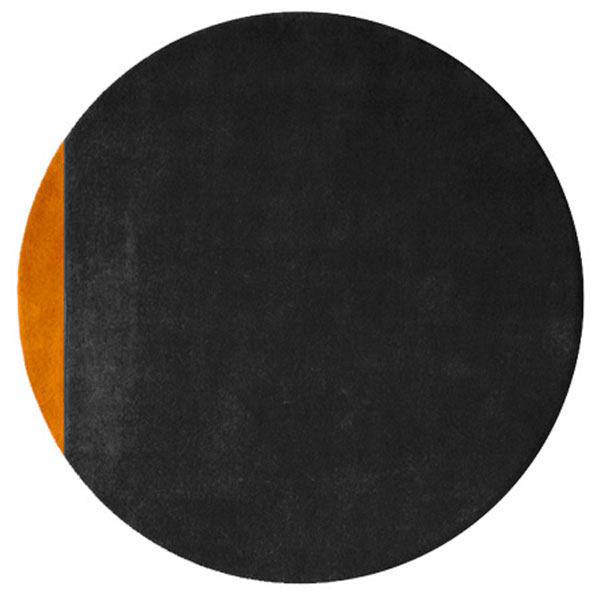 Pinar del Rio - Orange & Black Rug 