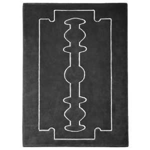 Razor - Black & White Rug 