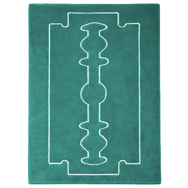 Razor - Peacock Blue Rug 