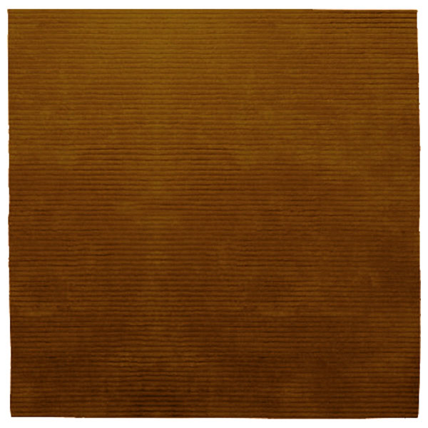 Square Samba Contigo - Burnt Orange Rug 