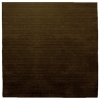 Square Samba Contigo - Dark Brown Rug 