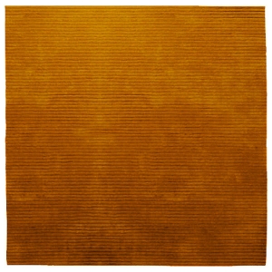 Square Samba Contigo - Orange Rug 