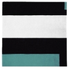 Square Soul Icheon - Black, White & Nawana Blue Rug 