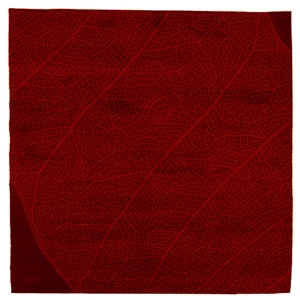The Nature - Dark Red Rug 
