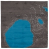 Topo No.1 Blue Rug 