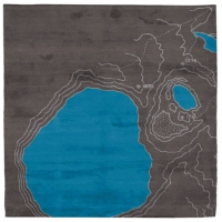 Topo No.1 Blue Rug