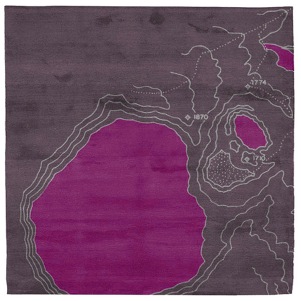 Topo No.1 Fuchsia Rug 