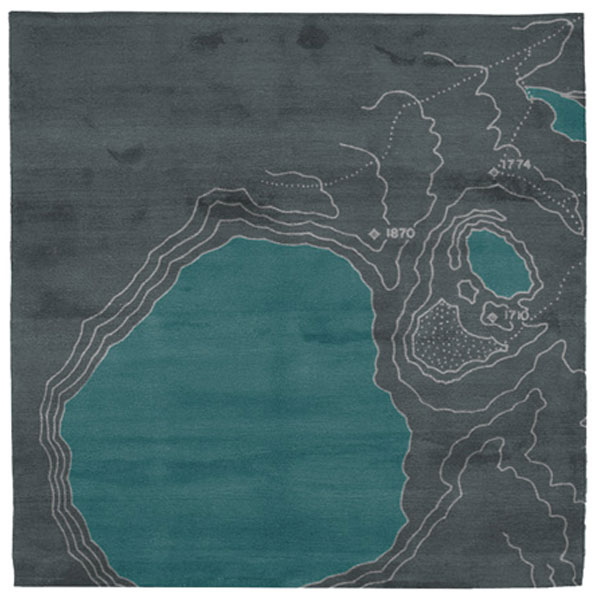 Topo No.1 Ljungby Blue Rug 