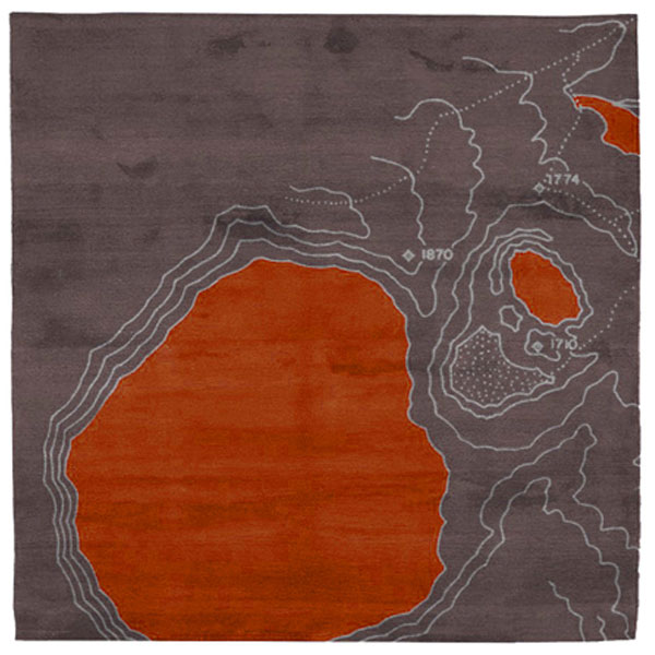 Topo No.1 Orange Rug 