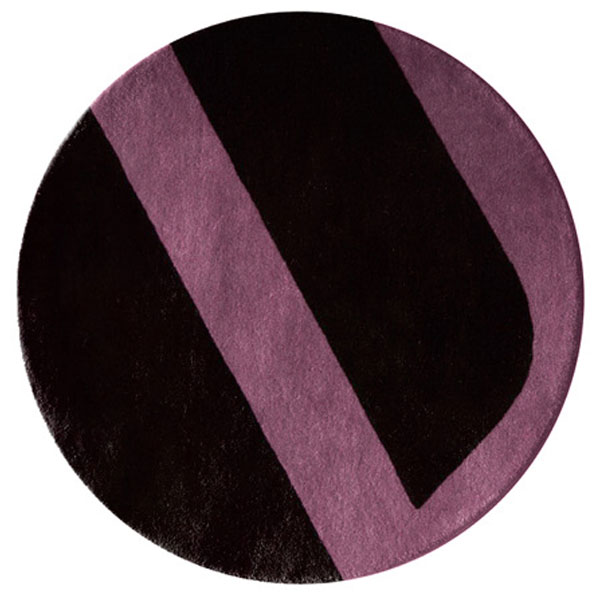 Velour - Black & Nostalgia Rose Rug 