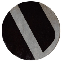 Velour - Black & Silver Rug
