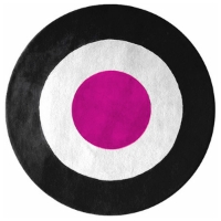Ystad - Pink, White & Black Rug