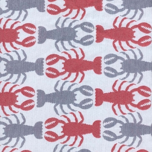 Crustacean Blue Futon Cover 