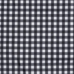 Mini Check Black Futon Cover 