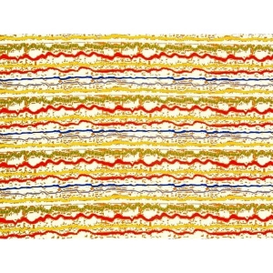 Scribble Stripe Futon Cover 