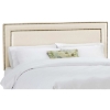 Andromeda Fabric Headboard - Nail Button Border, Parchment 