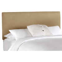 Caelum Headboard - Linen Slipcover, Sandstone