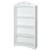 Tiara 4 Shelves Bookcase - Pure White - SS-10002