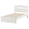Lily Rose Twin Bedroom Set - White Wash - SS-1007-BED-SET