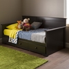 Summer Breeze Twin Daybed - 3 Drawers, Chocolate - SS-10079