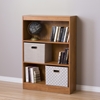 Axess 3 Shelves Bookcase - Country Pine - SS-10130