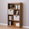 Axess 4 Shelves Bookcase - Country Pine - SS-10131