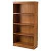 Axess 4 Shelves Bookcase - Country Pine - SS-10131
