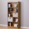 Axess 5 Shelves Bookcase - Country Pine - SS-10132