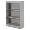 Axess 3 Shelves Bookcase - Soft Gray - SS-10135