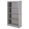 Axess 4 Shelves Bookcase - Soft Gray - SS-10136