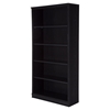 Morgan 5 Shelves Bookcase - Black Oak - SS-10142