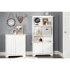 Vito 2 Door Storage Cabinet - Pure White - SS-10326