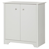 Vito 2 Door Storage Cabinet - Pure White - SS-10326