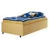 Popular Natural Maple Twin Bed on Casters - SS-2713082
