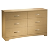 Step One Natural Maple 6-Drawer Dresser - SS-3113010