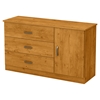 Libra Dresser - Door, 3 Drawers, Country Pine - SS-3132028