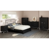 Flexible Black Oak 5-Drawer Chest - SS-3347035