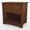 Willow Transitional Nightstand in Cherry - SS-3356062