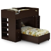 Logik Twin Loft Bedroom Set in Chocolate - SS-3359A4