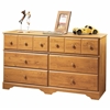Little Treasures Country Pine Bedroom Dresser - SS-3432027