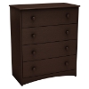 Angel Espresso Chest with 4 Drawers - SS-3559034