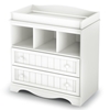 Savannah White Changing Table and Armoire Set - SS-3580330-3580038