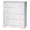 Heavenly White 4-Drawer Chest - SS-3680034